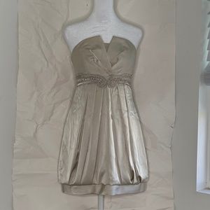 BCBGMaxAzria Mini Satin Dress